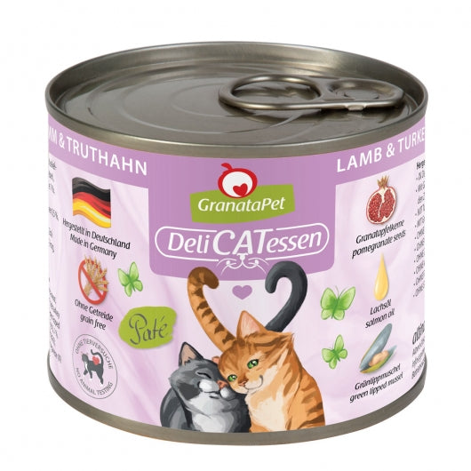 GranataPet Delicatessen Dose Lamm & Truthahn - 200 g – 6er-Pack