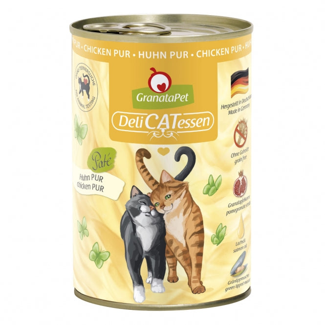 GranataPet Delicatessen Dose Huhn PUR - 400 g – 6er-Pack