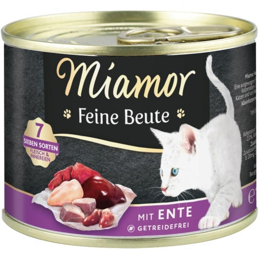 Miamor Dose Feine Beute Ente - 185g – 12er-Pack