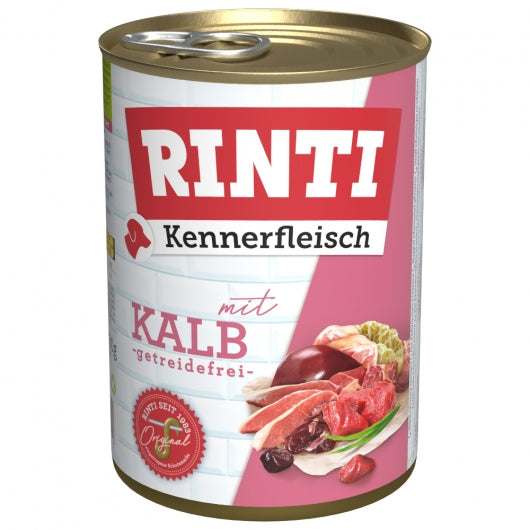 Rinti Kennerfleisch Kalb - 400 g – 24er-Pack
