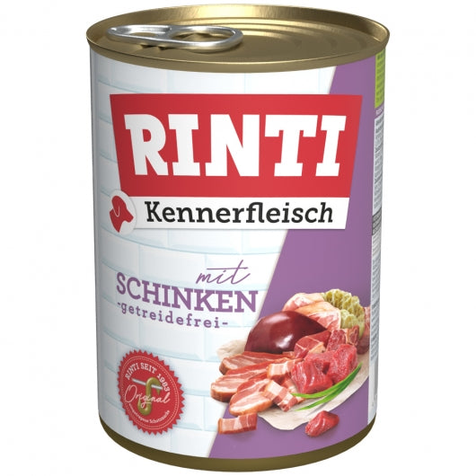 Rinti Kennerfleisch Schinken - 400 g – 24er-Pack