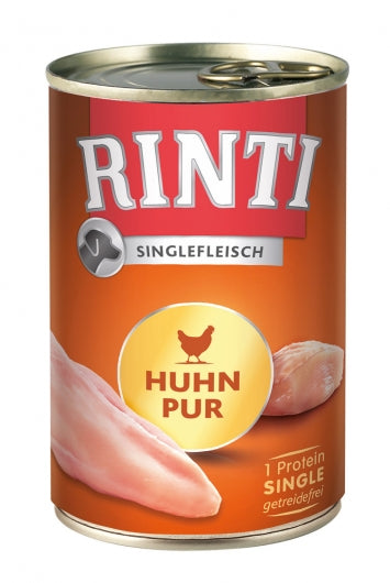Rinti Singlefleisch Huhn pur 400g – 12er-Pack