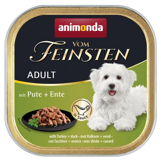 Animonda vom Feinsten Adult mit Pute & Ente 150g – 22er-Pack