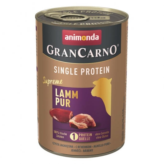 Animonda GranCarno Adult Lamm pur - 400 g – 6er-Pack