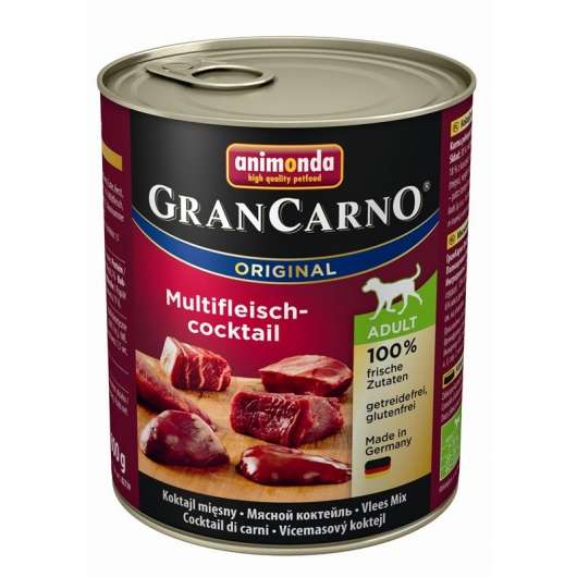 Animonda GranCarno Adult Multi-Fleischcocktail 800g – 6er-Pack