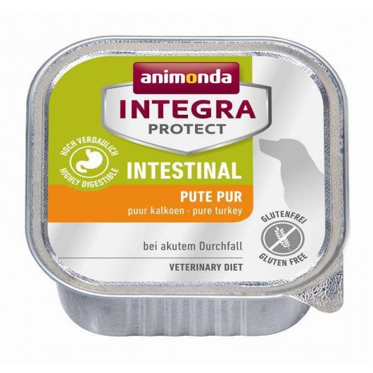 Animonda Dog Schale Integra Protect Intestinal Pute pur 150g – 11er-Pack