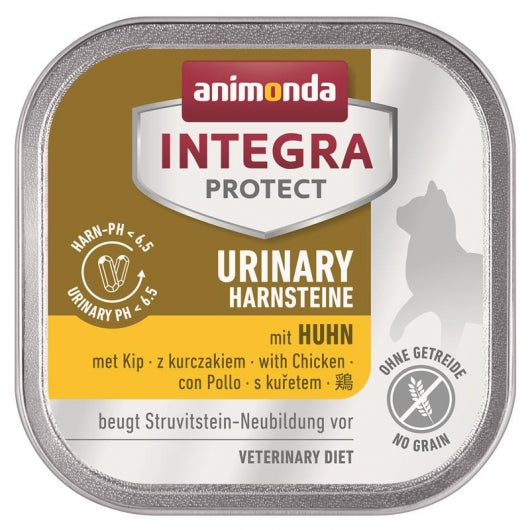 Animonda Integra Protect Urinary Struvitstein mit Huhn 100g – 16er-Pack