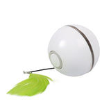 EBI Cat Toy Ball Chaser - weiß/grün