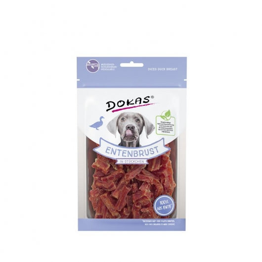 Dokas Dog Snack Entenbrust in Stückchen