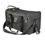 Duvoplus Reisetasche Nylon - schwarz - S - 40 x 25 x 25cm - max. 6kg