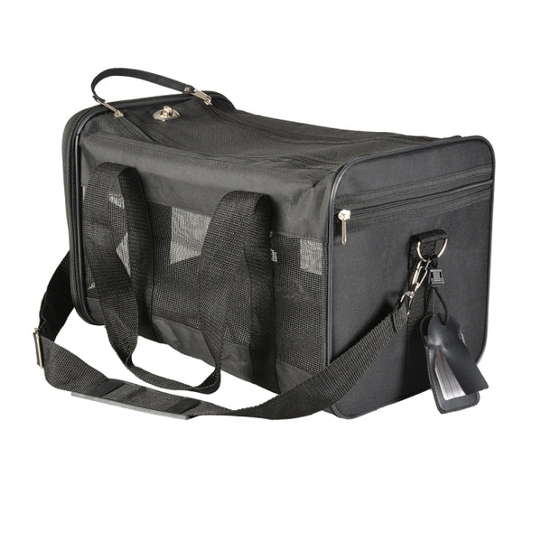 Duvoplus Reisetasche Nylon - schwarz - S - 40 x 25 x 25cm - max. 6kg