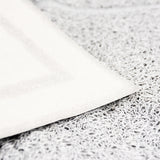 Duvoplus Toiletten-Vorleger halbrund - grau