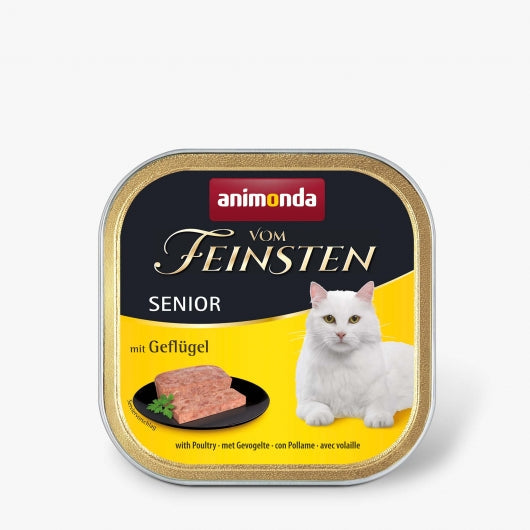 Animonda vom Feinsten Senior mit Geflügel 100g – 32er-Pack