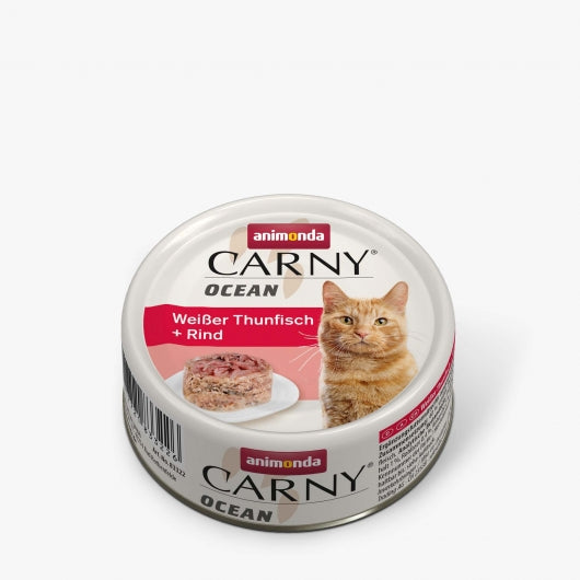 Animonda Carny Ocean Thunfisch & Rind 80g – 12er-Pack