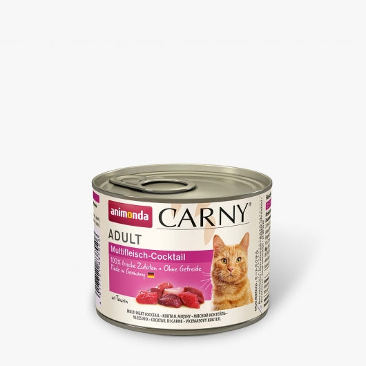 Animonda Cat Dose Carny Adult Multifleisch - Cocktail - 200 g – 6er-Pack
