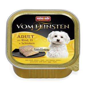 Animonda Vom Feinsten Schlemmerkern mit Rind, Ei & Schinken 150g – 22er-Pack