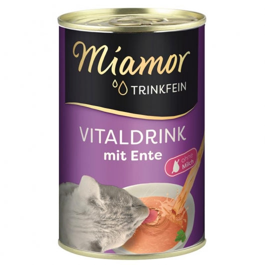 Miamor Trinkfein Vitaldrink mit Ente 135ml – 24er-Pack