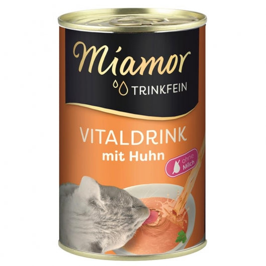 Miamor Trinkfein Vitaldrink mit Huhn 135ml – 24er-Pack