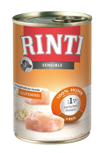 Rinti Sensible Huhn + Reis 400g – 12er-Pack