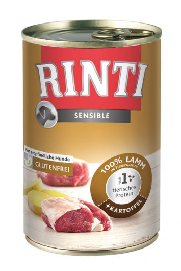Rinti Sensible Lamm + Kartoffel 400g – 12er-Pack