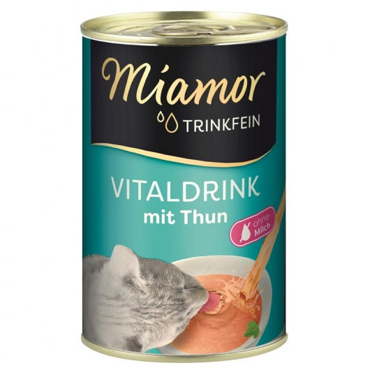 Miamor Trinkfein Vitaldrink mit Thun 135ml – 24er-Pack