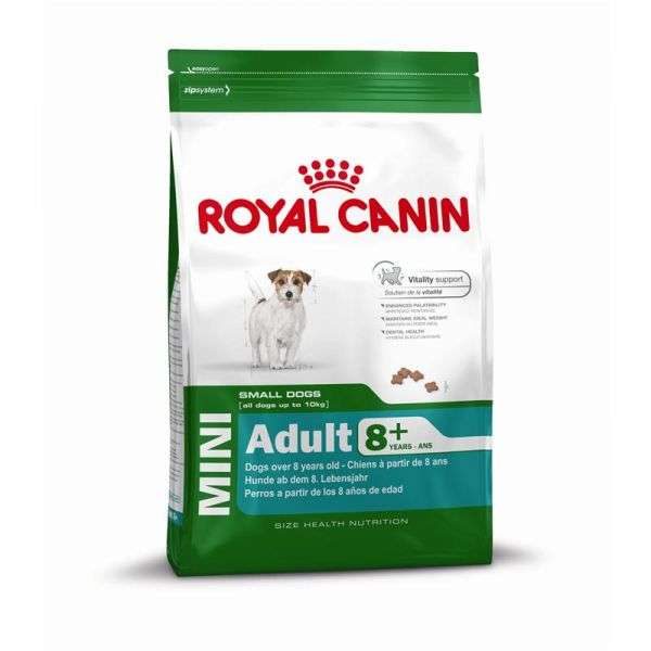 Royal Canin Mini Adult 8+, Trockenfutter für ältere kleine Hunde