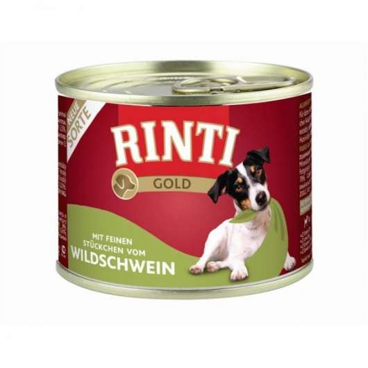 Rinti Gold Wildschwein 185g – 12er-Pack