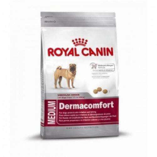 Royal Canin Medium Dermacomfort – Trockenfutter für mittelgroße Hunde mit empfindlicher Haut – 3 kg